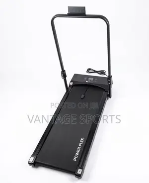 2HP Electric Platform Treadmill + FREE Ab Wheel Exercise Roller