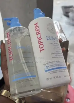 Topicrem BABY Gentle Cleansing Gel &Ultra Moisturizing Milk
