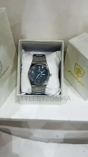 Poedagar Silver Wrist Watch