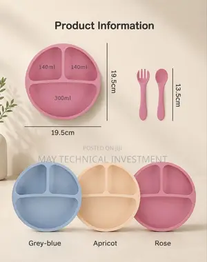 Silicon Dividing Plate and Spoon