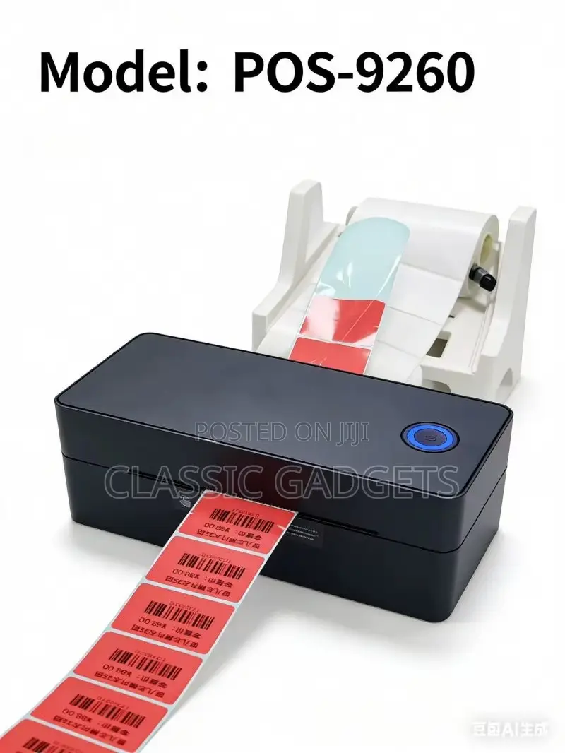POS-9260 USB/ Bluetooth Thermal Label Printer for Barcode Packaging