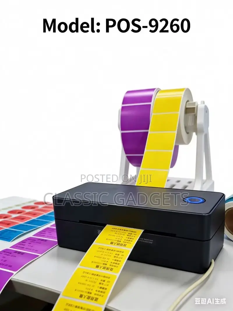 POS-9260 USB/ Bluetooth Thermal Label Printer for Barcode Packaging