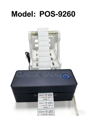 POS-9260 USB/ Bluetooth Thermal Label Printer for Barcode Packaging