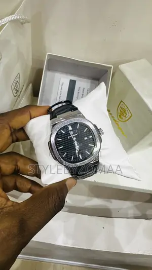Black Poedagar Wrist Watch