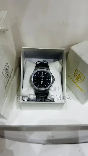 Black Poedagar Wrist Watch