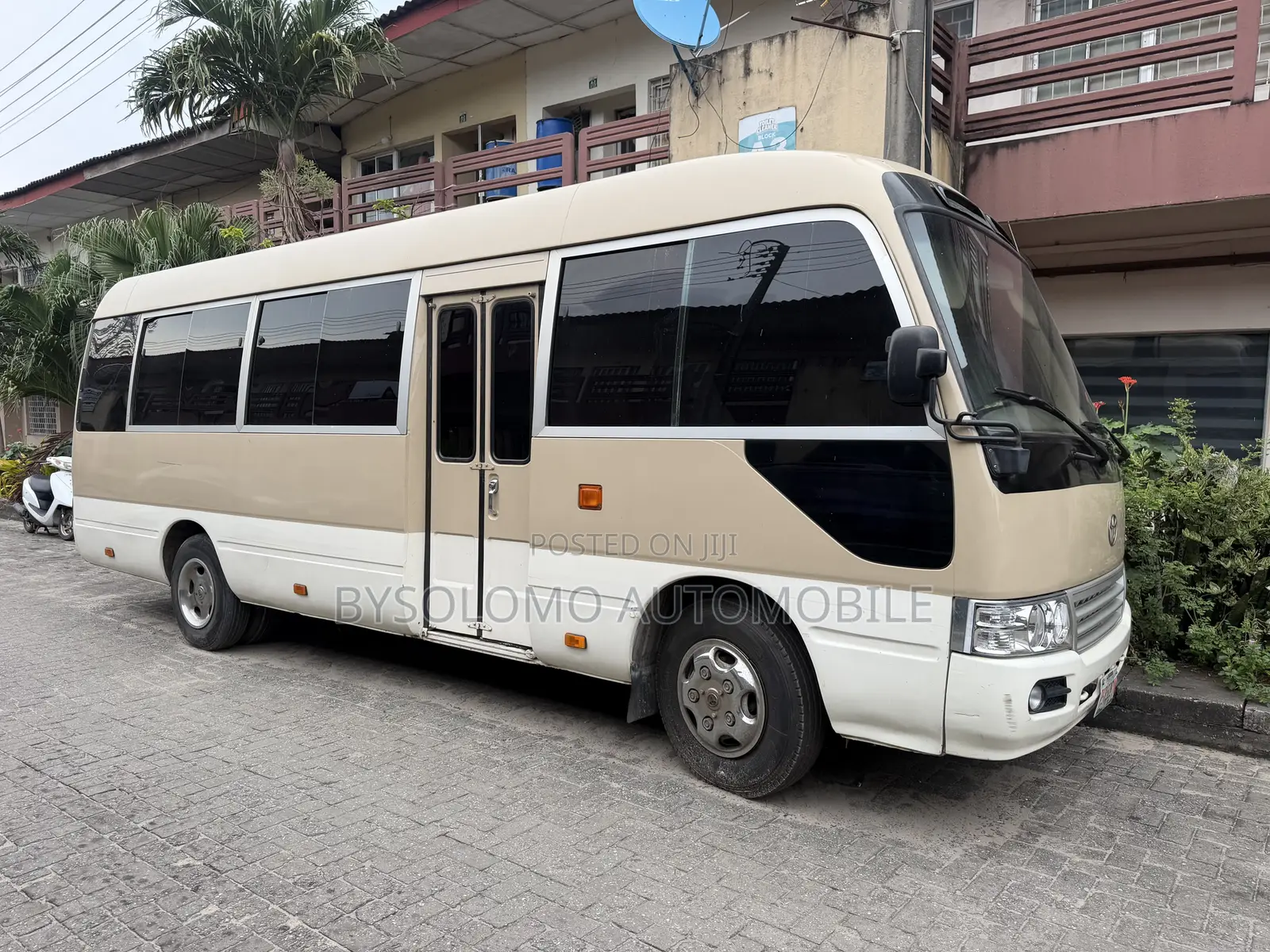 Toyota Coaster 2017 Brown