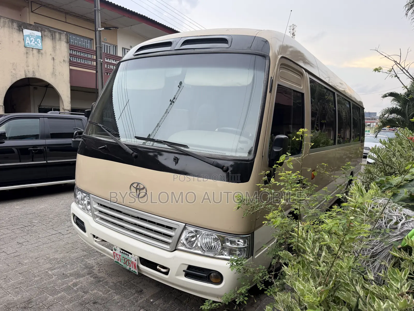 Toyota Coaster 2017 Brown