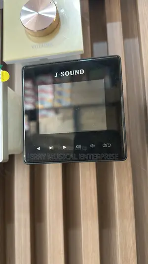 J Sound 4inches Soft Touch Wall Amplifier With USB and Auxiliary