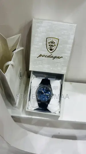 Blue Poedagar Wrist Watch
