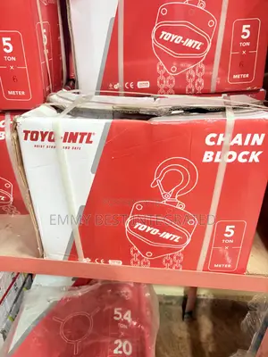Toyo-Intl 5-Ton × 6-Metre Manual Chain Block