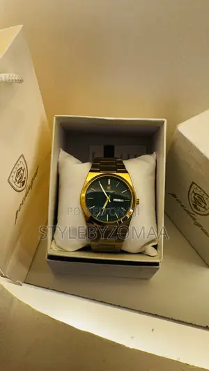 Gold Poedagar Wrist Watch
