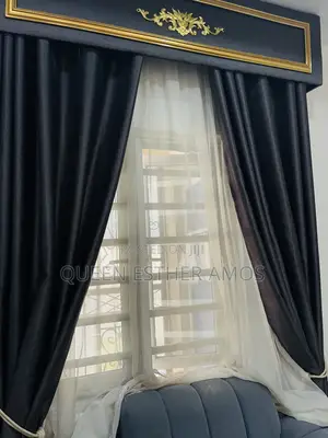Complete Set of Gray Curtain
