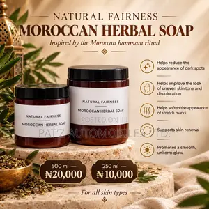 Natural Fairness Moroccan Herbal Soap