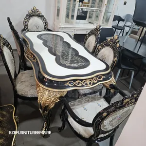 Luxury Palace 6 Seaters Dining Set
