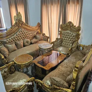 Gold Royal Luxury 12seaters Sofa Set