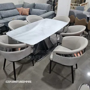 Luxury Modern Dining Set by 6 Seaters