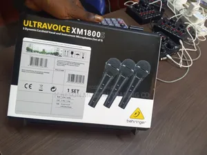 3in 1 Behringer Wired Microphone Available