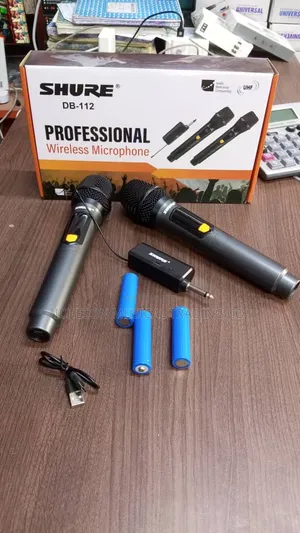 2 Handle Shure Wireless Microphone