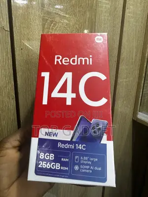New Xiaomi Redmi 14C 256 GB Black