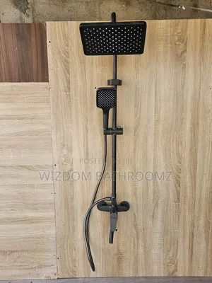 Quality Black Shower Set