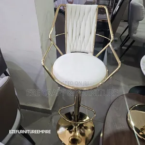 Golden Frame Exotic Barstool