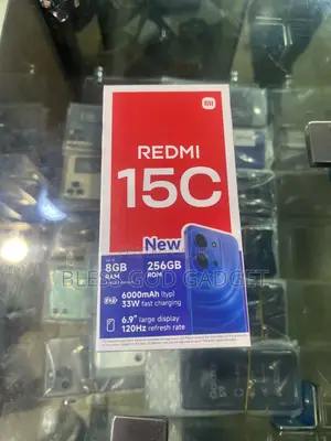 New Xiaomi Redmi 15C 4G 128 GB Black