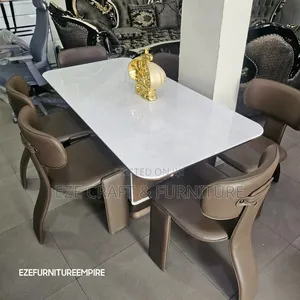 Dining Table With Storage Base With 6 Chairs