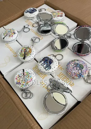 Bag Charm/ Key Holder Mirror