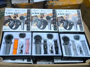 Okpu FAN-50 PRO Smart Watch Fan, Straps iOS & Android Amoled Display