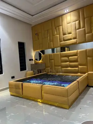 Luxury Wall 6/6 Bedframe With a Vanity and a 2double Side Drawers