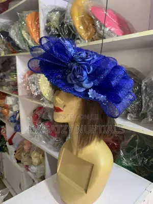 Royal Blue Fascinator
