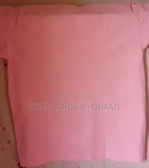 Pink No Snitch Streetwear Tee - Size L - Abule Egba`