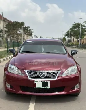 Lexus IS 2010 Red