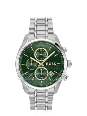 BOSS - GRAND PRIX 44 Green-Dial Watch