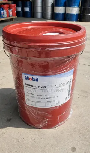 20l Pail of Mobil ATF 220 Automatic Transmission/Hydraulic Fluid