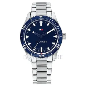 Tommy Hilfiger Men's Navy Dial Stainless Steel Watch