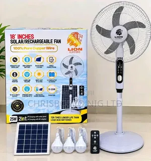 Lion Solar Energy Fan