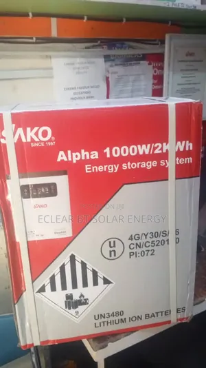 SAKO Alpha 1000W / 2kWh Energy System All-in-One Solar Generator