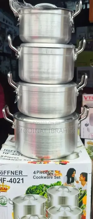 4 in 1 Set of Aluminium Pot