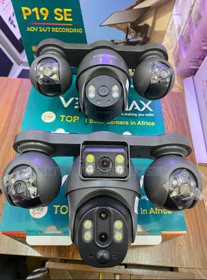 Triple Lens Solar-Powered V380 Max