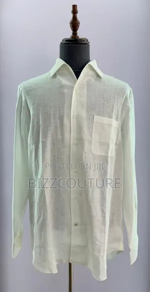 Original Lor Piana Men's Linen Shirts 100% Authentic Guaranteed