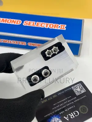 VVS Moissanite Female Earrings