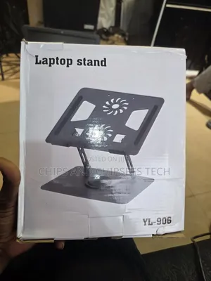 Aluminum Laptop Stand With Fan for Laptops