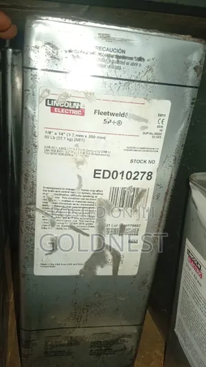 Lincoln Electric Fleetweld 5P+ Welding Electrodes (E6010) - 50 Lb Tin