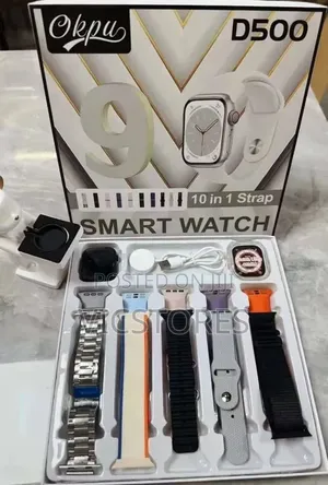 D500 10 Straps in 1 Smart Watch