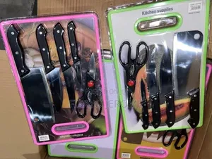 Chopping Board With Knife Set