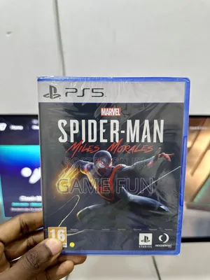 Spiderman Miles Morales PS5 CD Disc