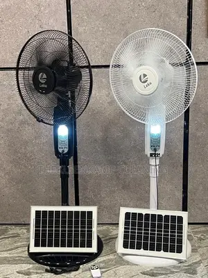 16 Inches Rechargeable Solar Fan.
