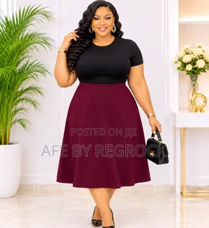 Burgundy Skirt (UK 20)