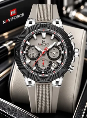Naviforce Silicone Strap Watch